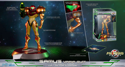 First 4 Figures: Metroid Prime - Samus Traje Varia Varia Edicion Coleccionista Preventa