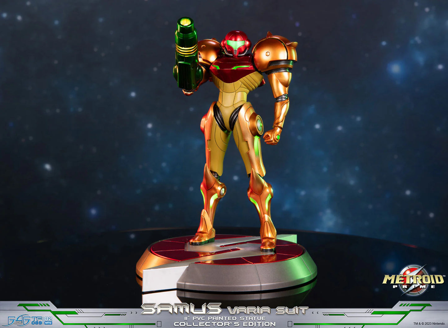 First 4 Figures: Metroid Prime - Samus Traje Varia Varia Edicion Coleccionista Preventa