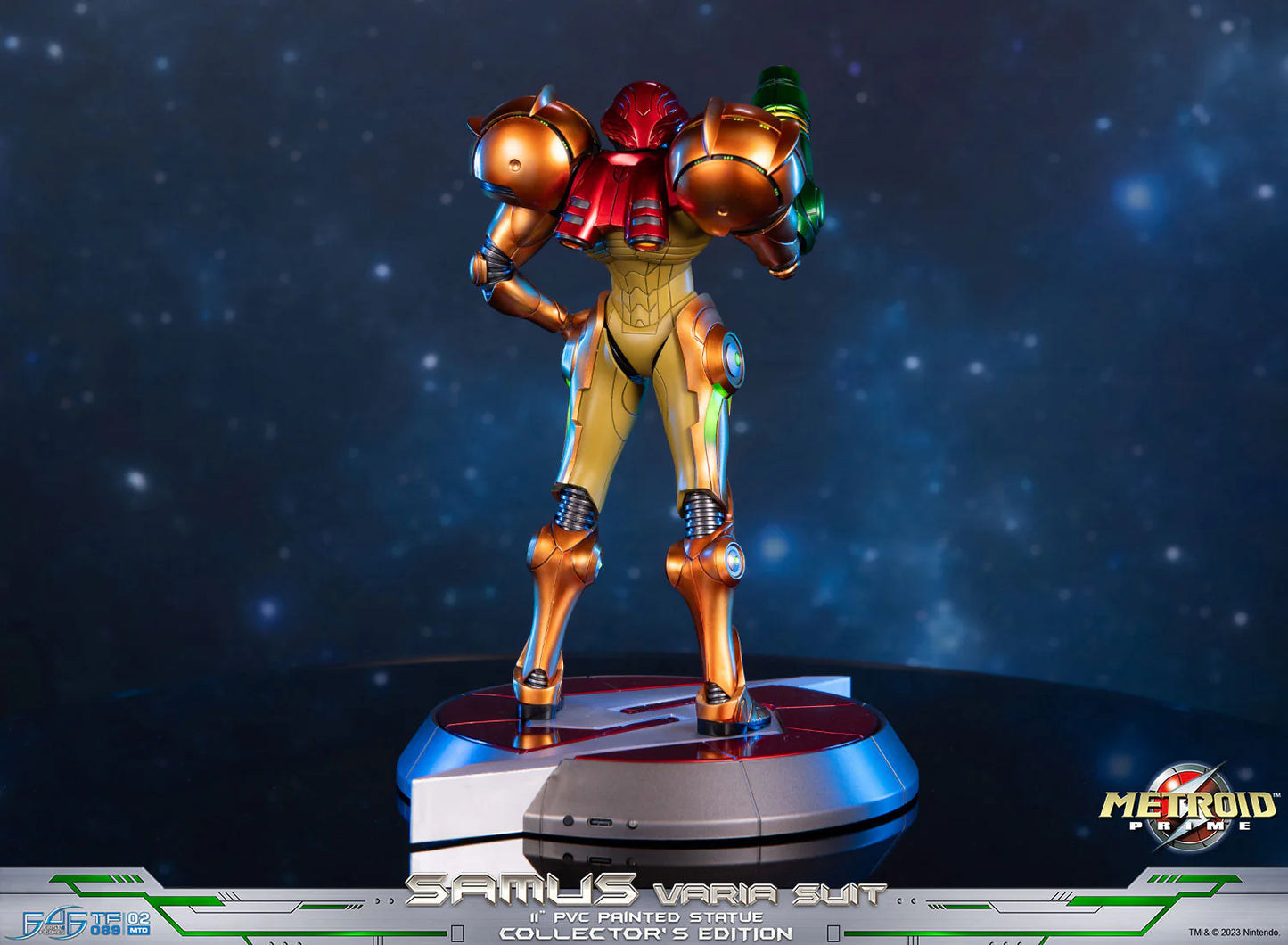 First 4 Figures: Metroid Prime - Samus Traje Varia Varia Edicion Coleccionista Preventa