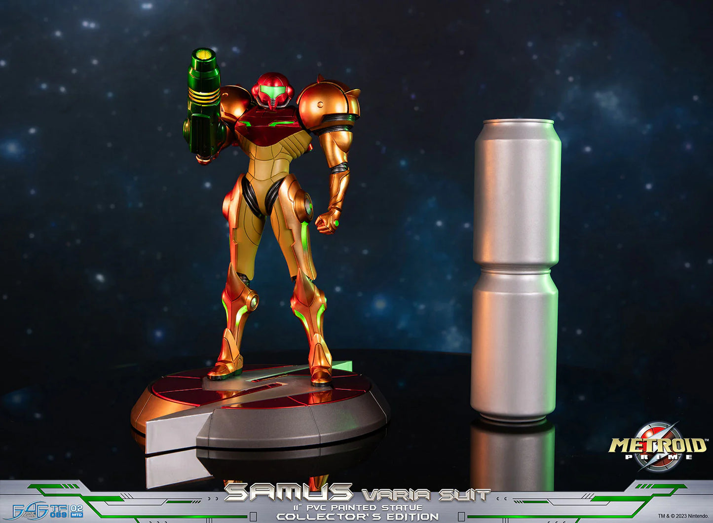 First 4 Figures: Metroid Prime - Samus Traje Varia Varia Edicion Coleccionista Preventa