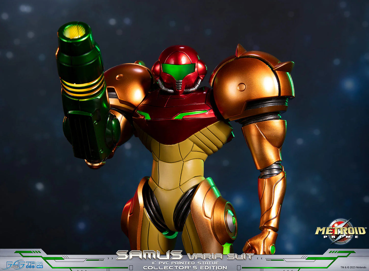 First 4 Figures: Metroid Prime - Samus Traje Varia Varia Edicion Coleccionista Preventa