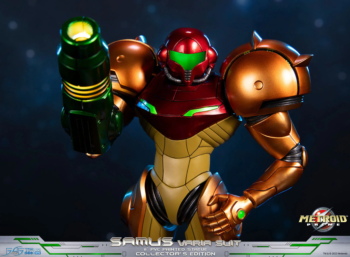 First 4 Figures: Metroid Prime - Samus Traje Varia Varia Edicion Coleccionista Preventa