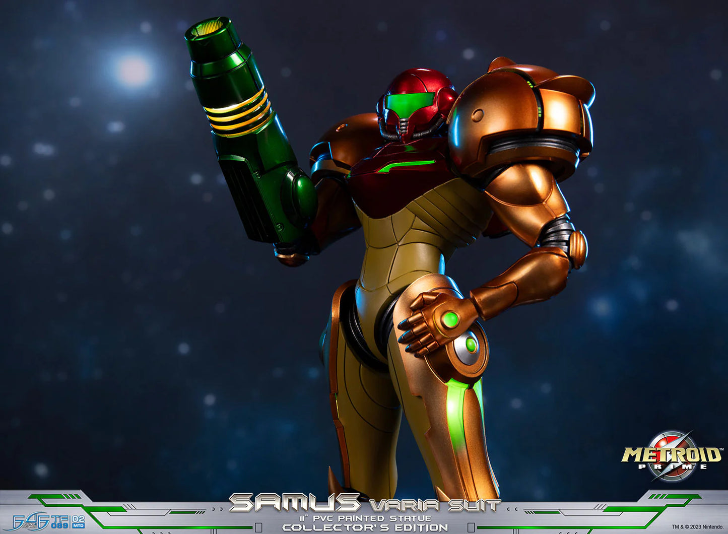 First 4 Figures: Metroid Prime - Samus Traje Varia Varia Edicion Coleccionista Preventa