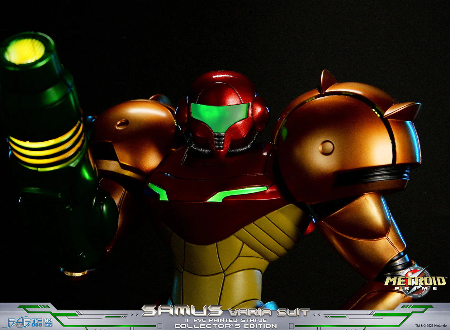 First 4 Figures: Metroid Prime - Samus Traje Varia Varia Edicion Coleccionista Preventa