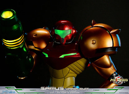 First 4 Figures: Metroid Prime - Samus Traje Varia Varia Edicion Coleccionista Preventa