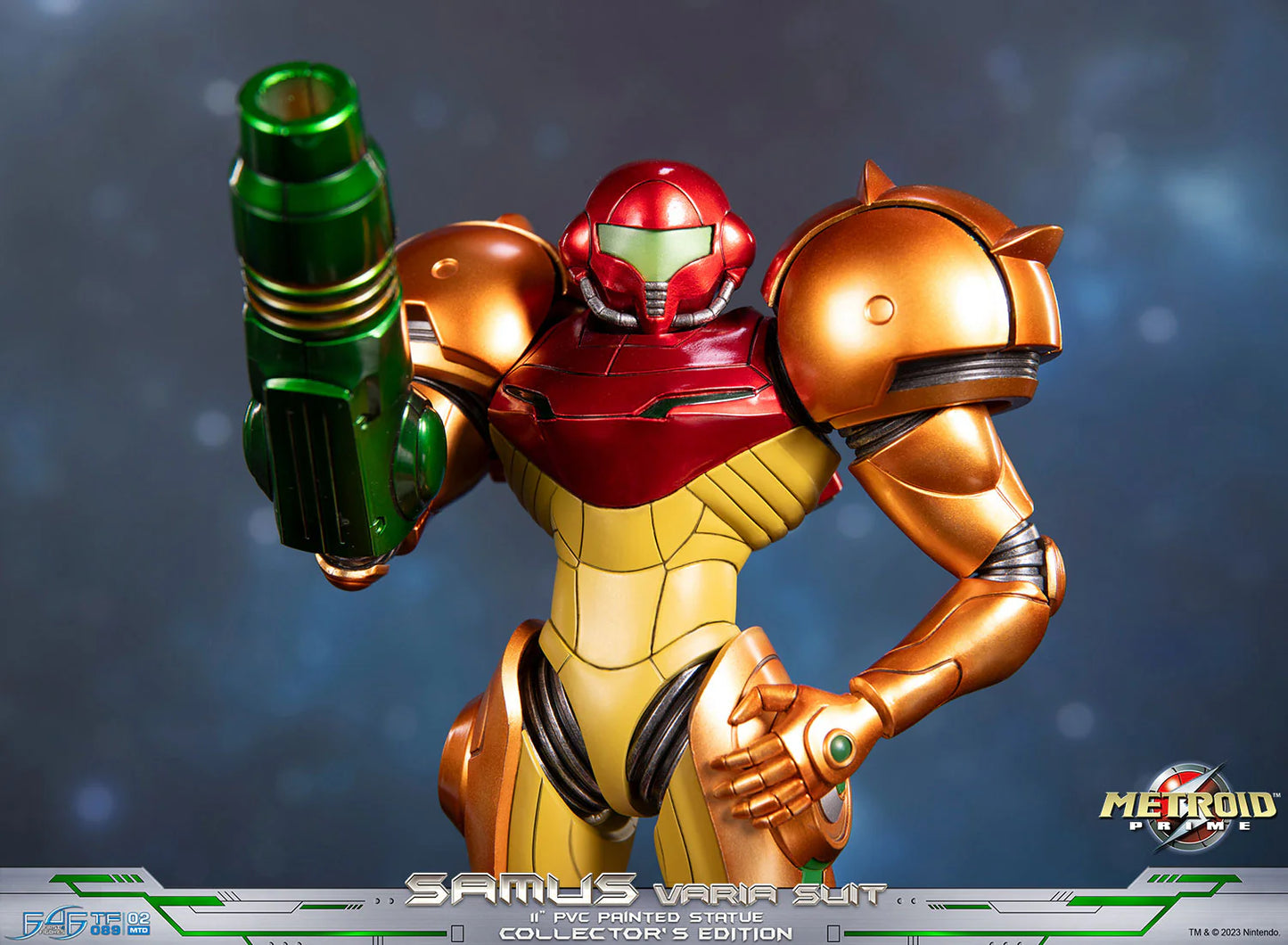 First 4 Figures: Metroid Prime - Samus Traje Varia Varia Edicion Coleccionista Preventa