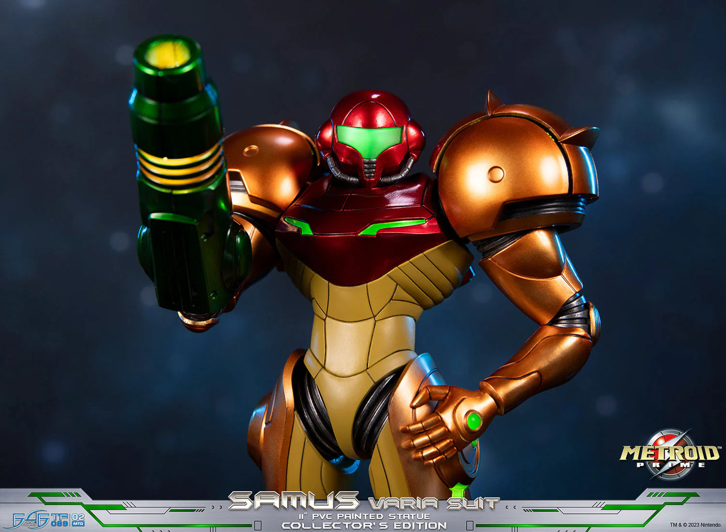 First 4 Figures: Metroid Prime - Samus Traje Varia Varia Edicion Coleccionista Preventa