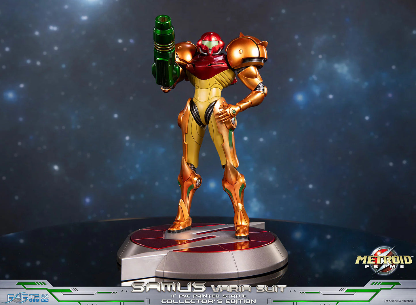 First 4 Figures: Metroid Prime - Samus Traje Varia Varia Edicion Coleccionista Preventa