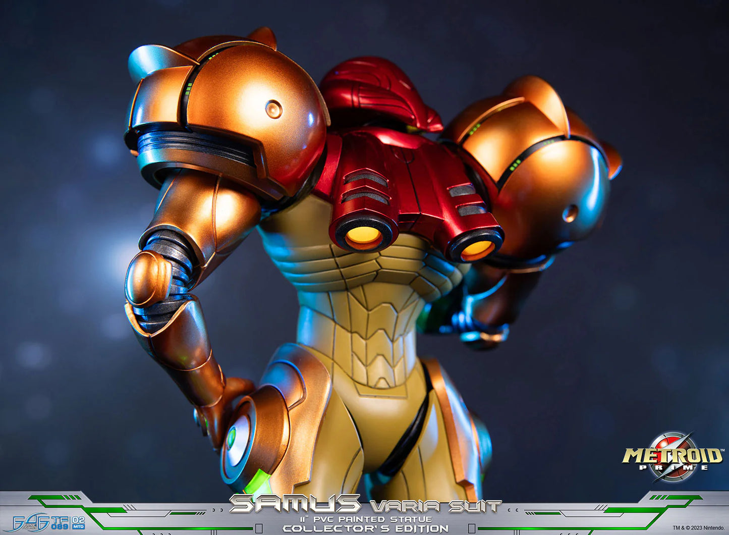 First 4 Figures: Metroid Prime - Samus Traje Varia Varia Edicion Coleccionista Preventa