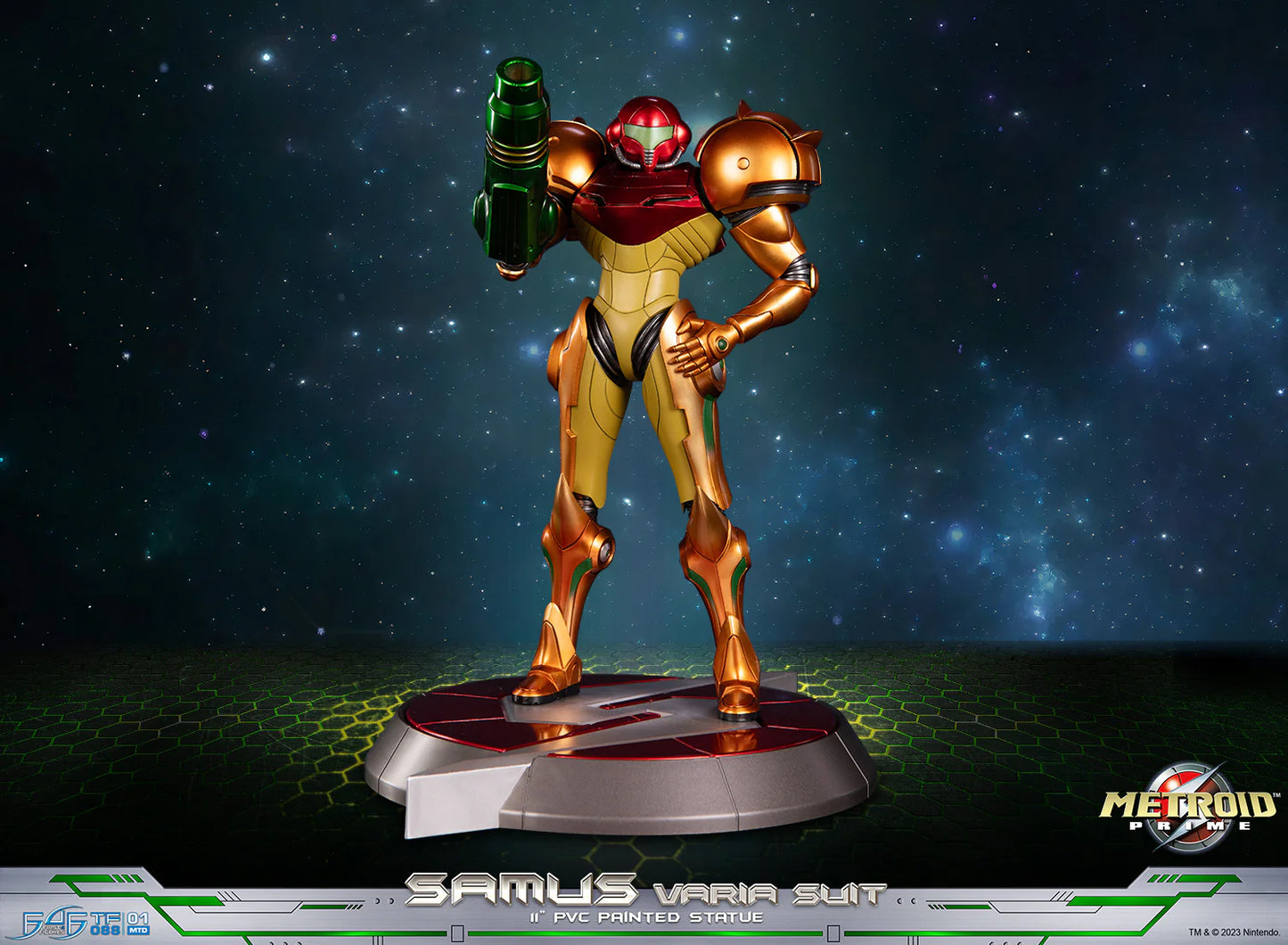 First 4 Figures: Metroid Prime - Samus Traje Varia Edicion Estandar Preventa