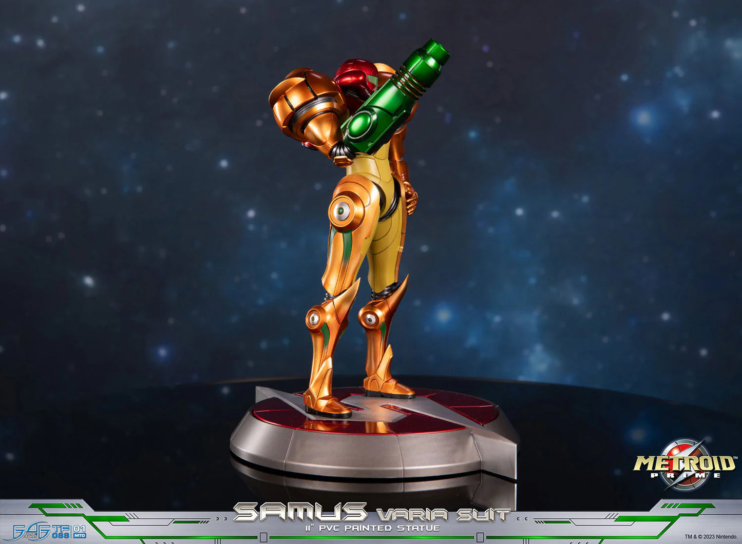 First 4 Figures: Metroid Prime - Samus Traje Varia Edicion Estandar Preventa