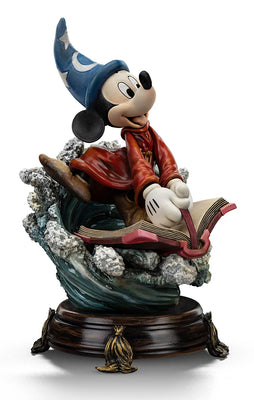 IRON Studios: Disney - Hechicero Mickey Deluxe Escala De Arte 1/10 Preventa