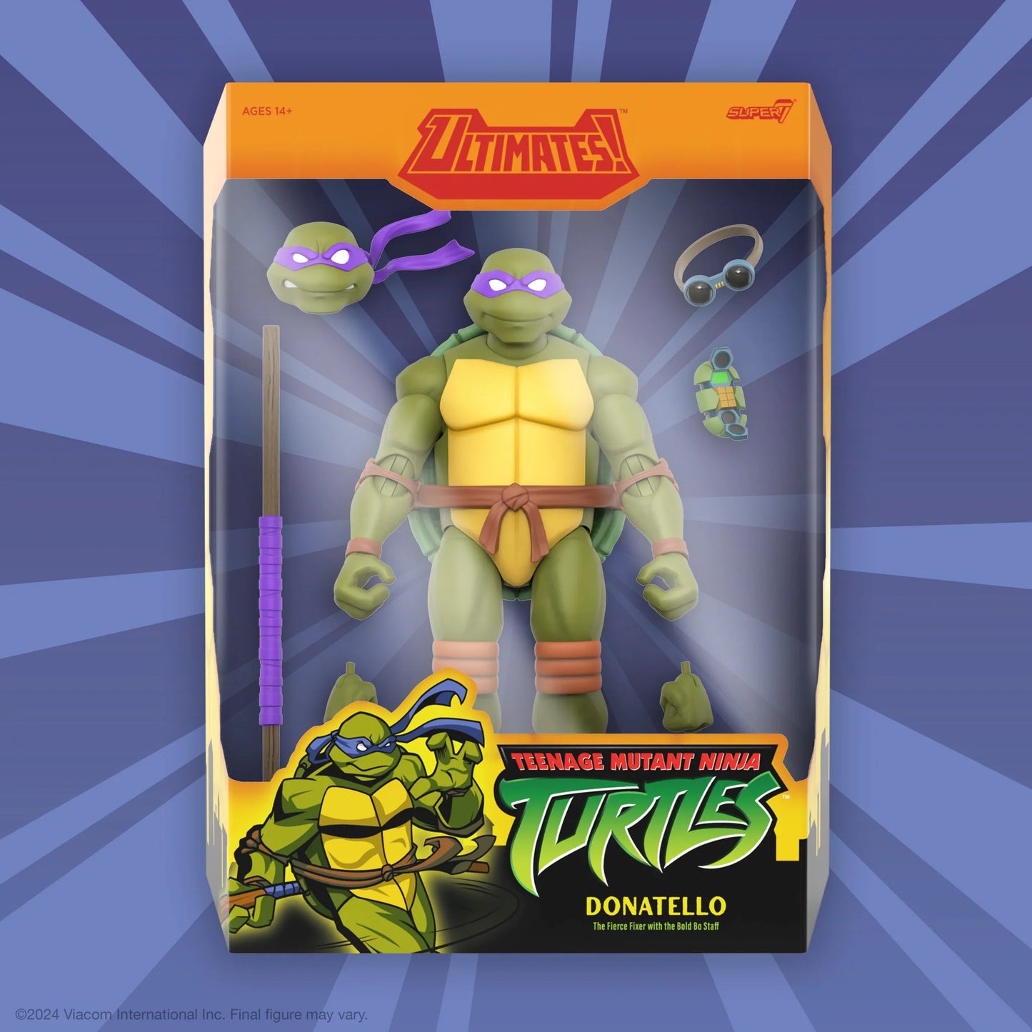 Super7 Ultimates: TMNT Tortugas Ninja - Donatello Preventa