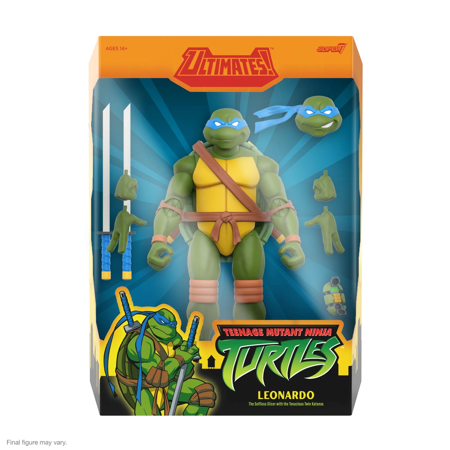 Super7 Ultimates: TMNT Tortugas Ninja - Leonardo Preventa