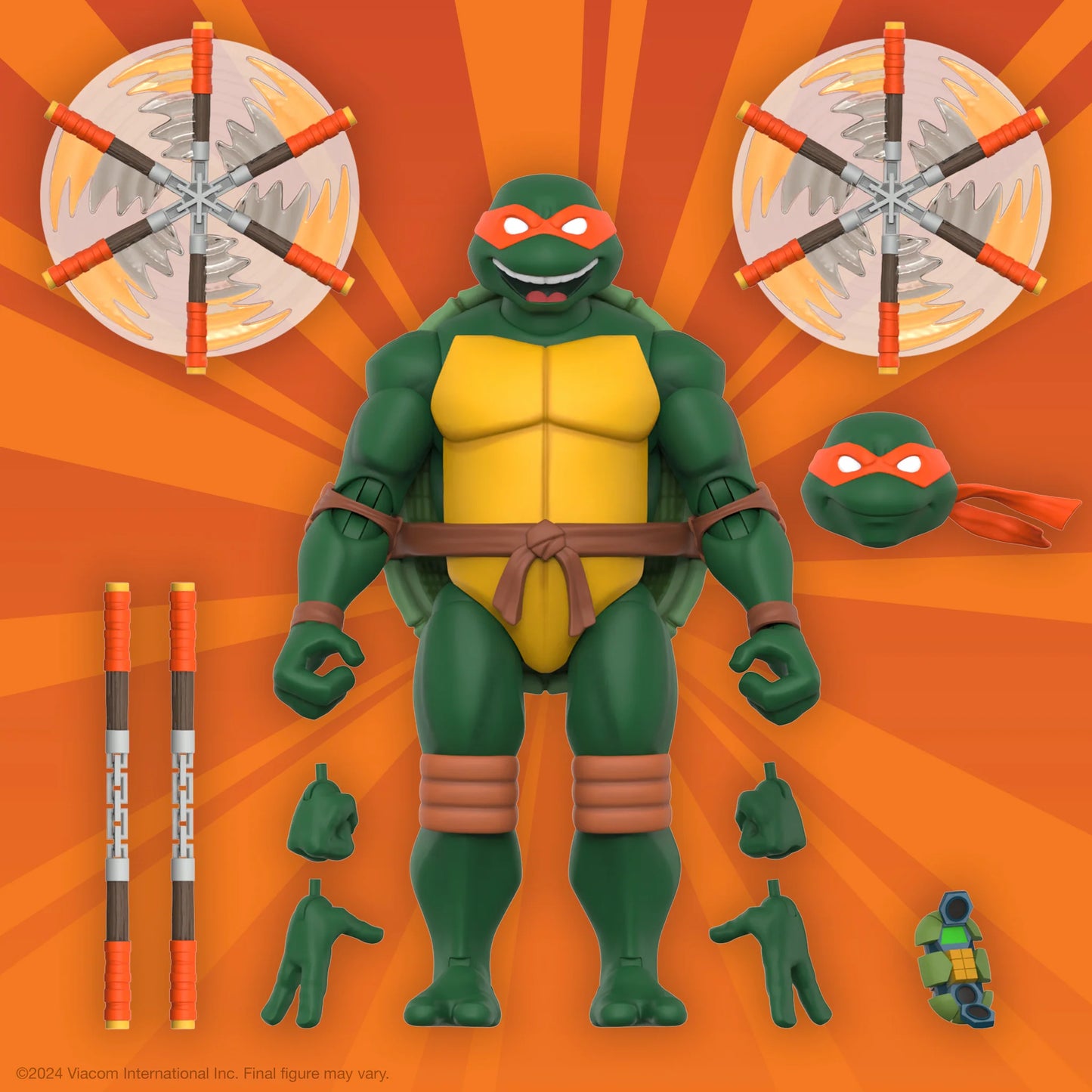 Super7 Ultimates: TMNT Tortugas Ninja - Miguel Angel Preventa