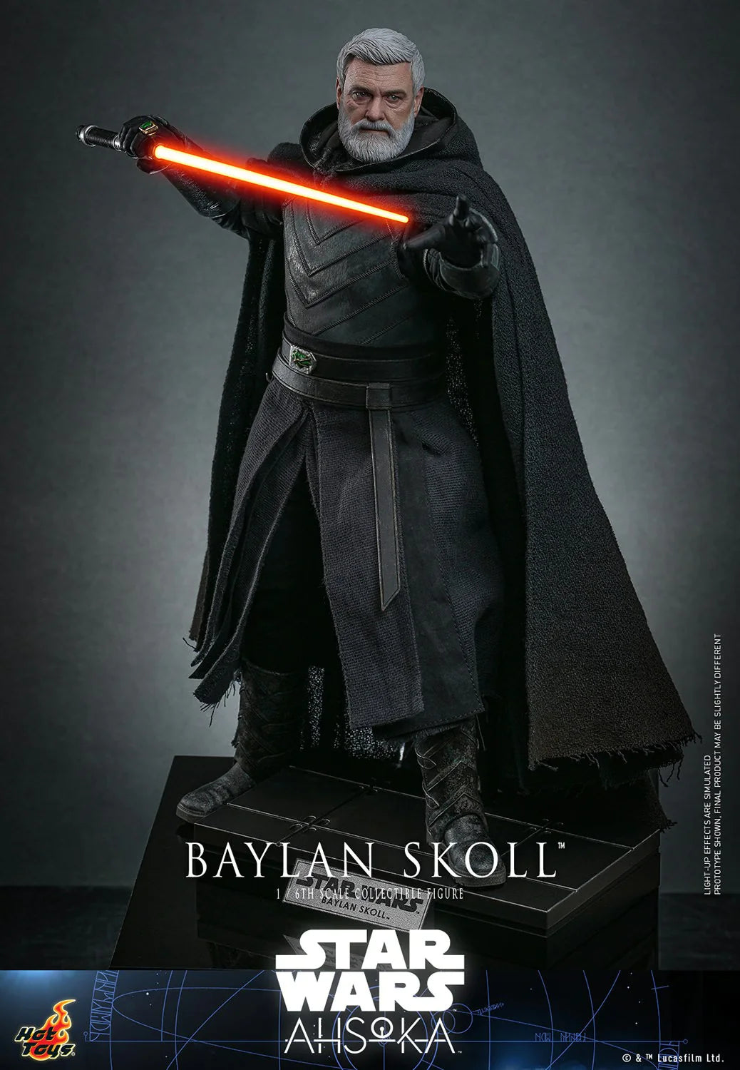 Hot Toys Television Masterpiece Series: Star Wars Ahsoka - Baylan Skoll Escala 1/6 Preventa