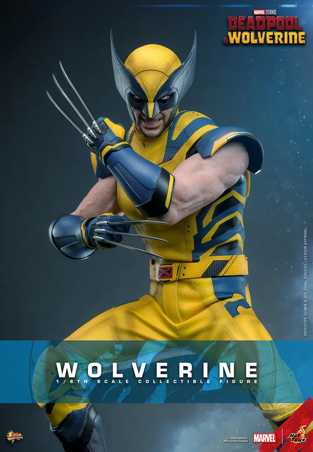 Hot Toys Movie Masterpiece Series: Marvel Deadpool y Wolverine - Wolverine Escala 1/6 Preventa