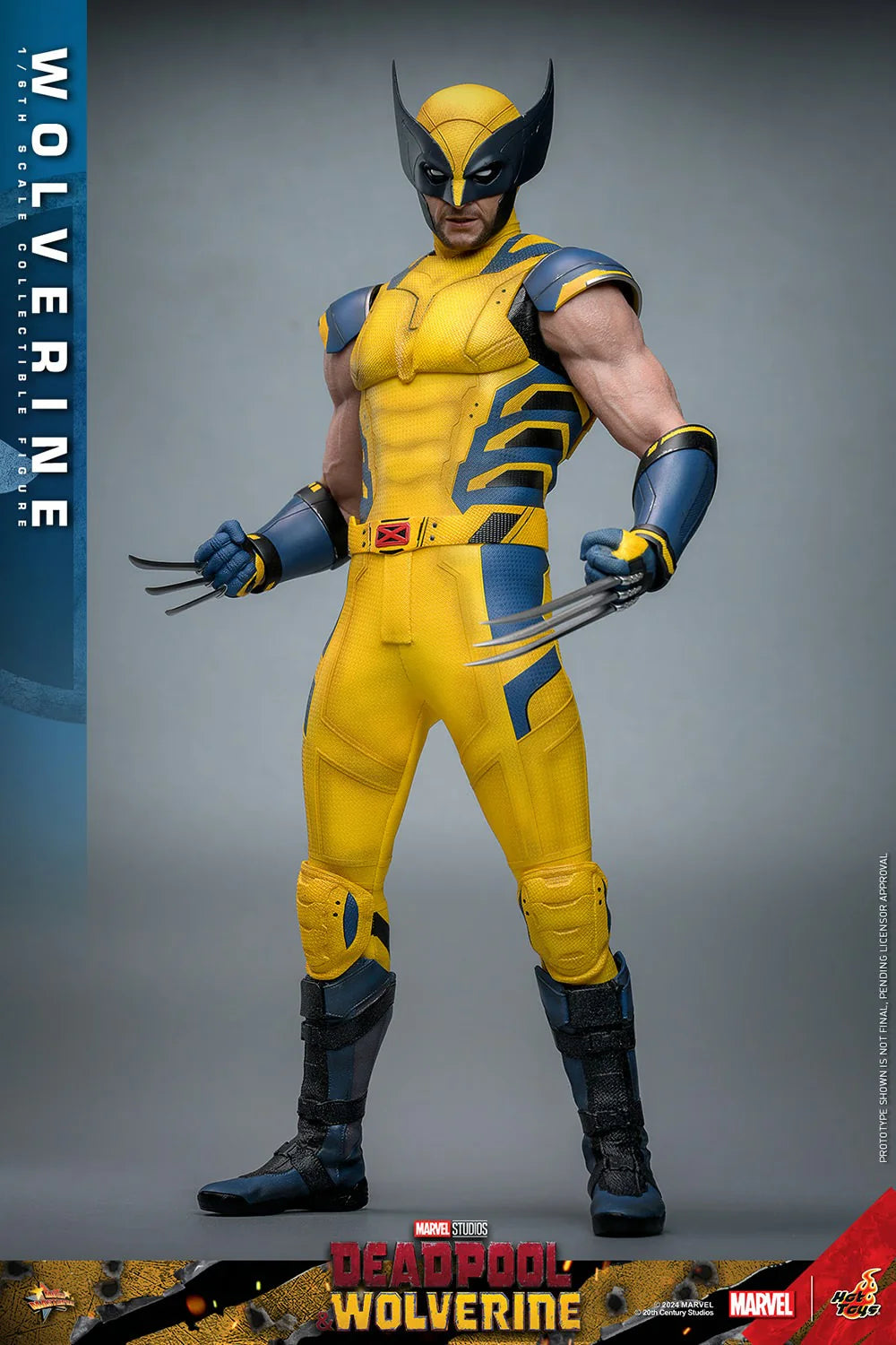 Hot Toys Movie Masterpiece Series: Marvel Deadpool y Wolverine - Wolverine Escala 1/6 Preventa