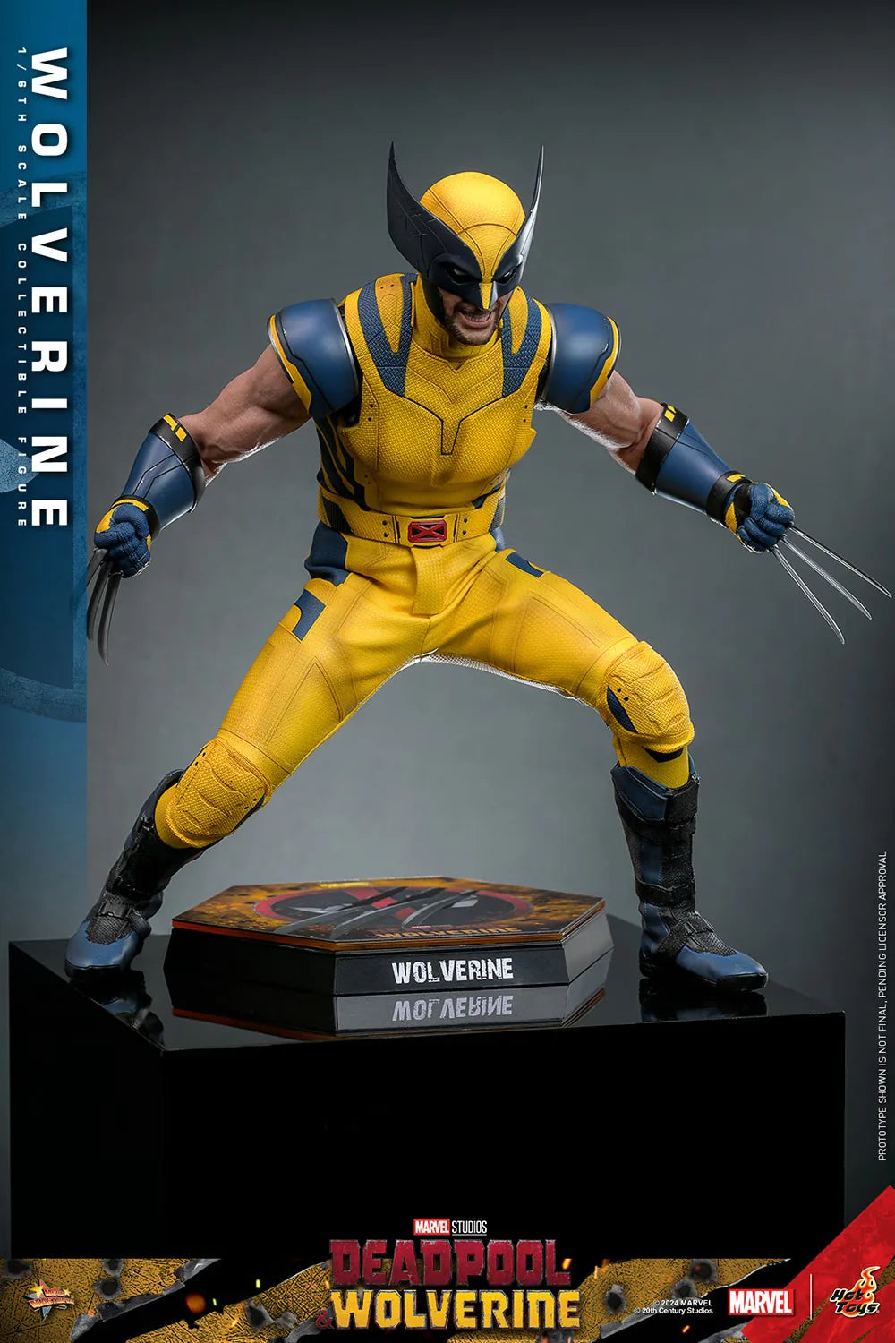 Hot Toys Movie Masterpiece Series: Marvel Deadpool y Wolverine - Wolverine Escala 1/6 Preventa