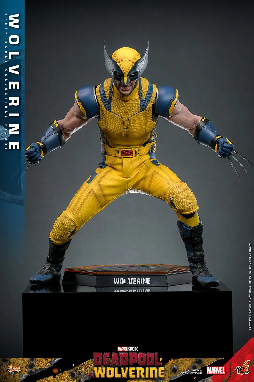 Hot Toys Movie Masterpiece Series: Marvel Deadpool y Wolverine - Wolverine Escala 1/6 Preventa