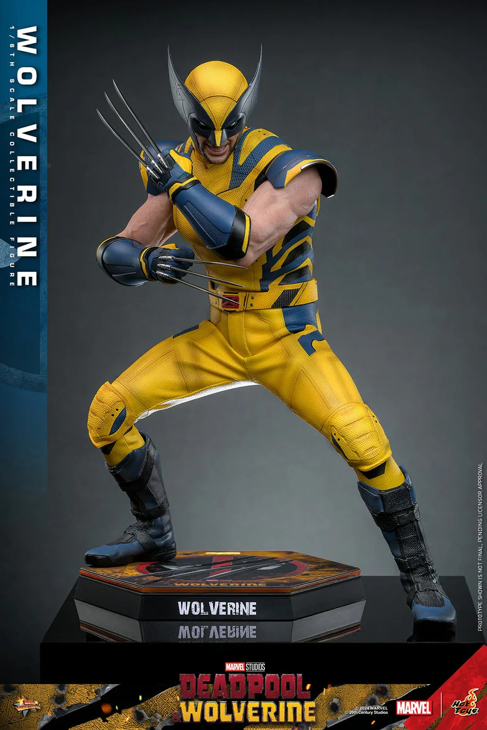 Hot Toys Movie Masterpiece Series: Marvel Deadpool y Wolverine - Wolverine Escala 1/6 Preventa