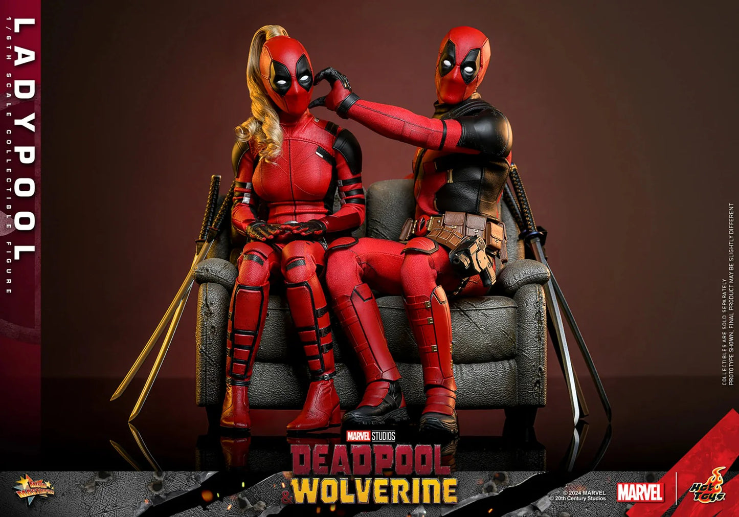 Hot Toys Movie Masterpiece: Deadpool y Wolverine - LadyPool Escala 1/6 Preventa