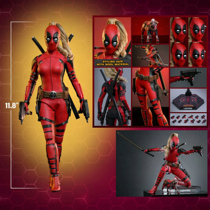 Hot Toys Movie Masterpiece: Deadpool y Wolverine - LadyPool Escala 1/6 Preventa