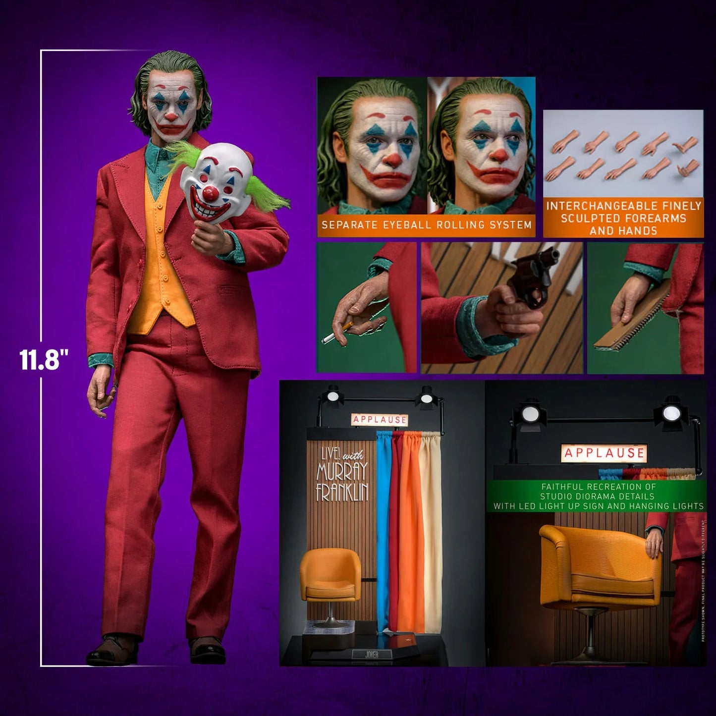 Hot Toys DX Series: DC Comics - The Joker Escala 1/6 Preventa