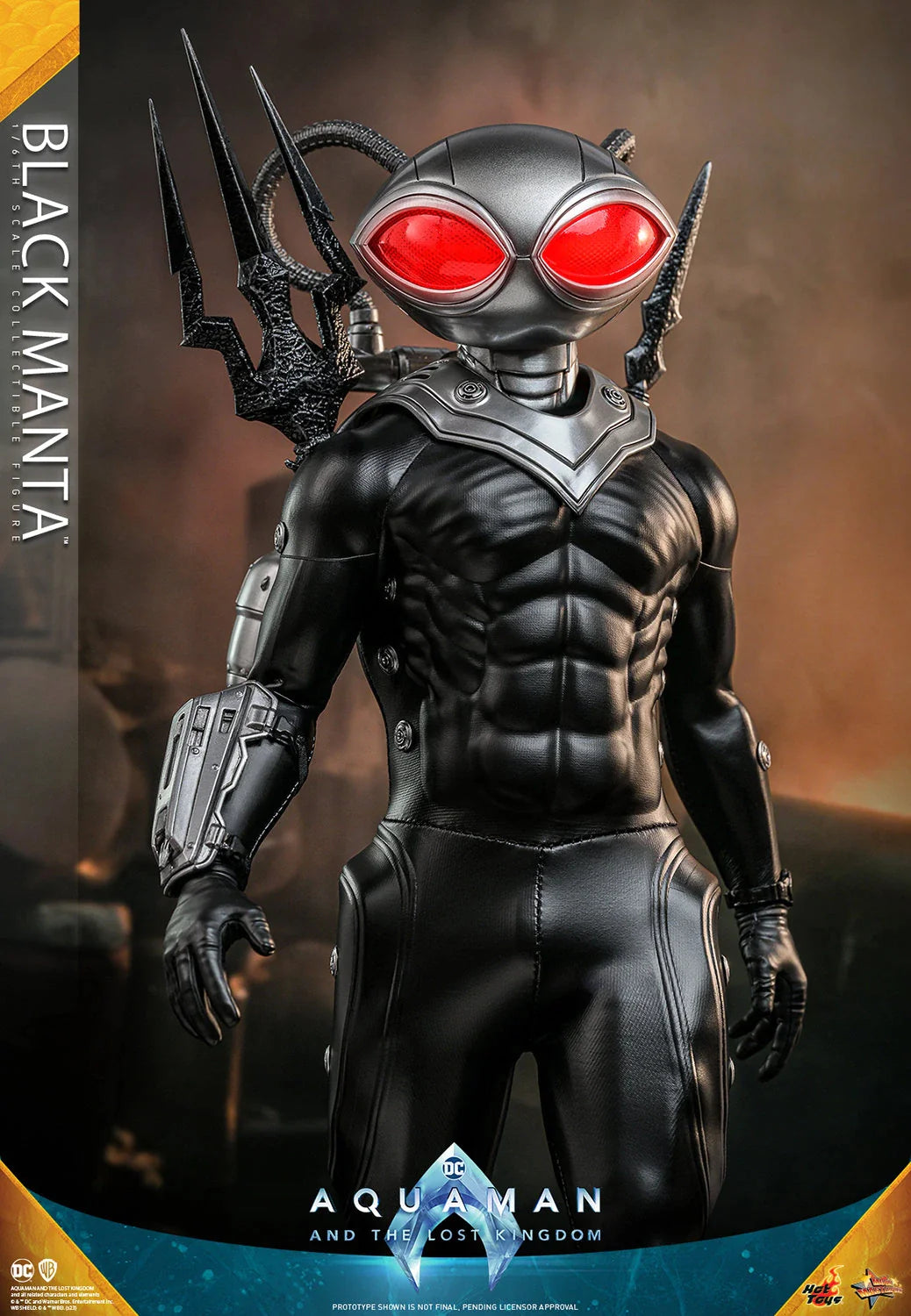 Hot Toys Movie Masterpiece Series: DC Aquaman El Reino Perdido - Black Manta Escala 1/6 Preventa