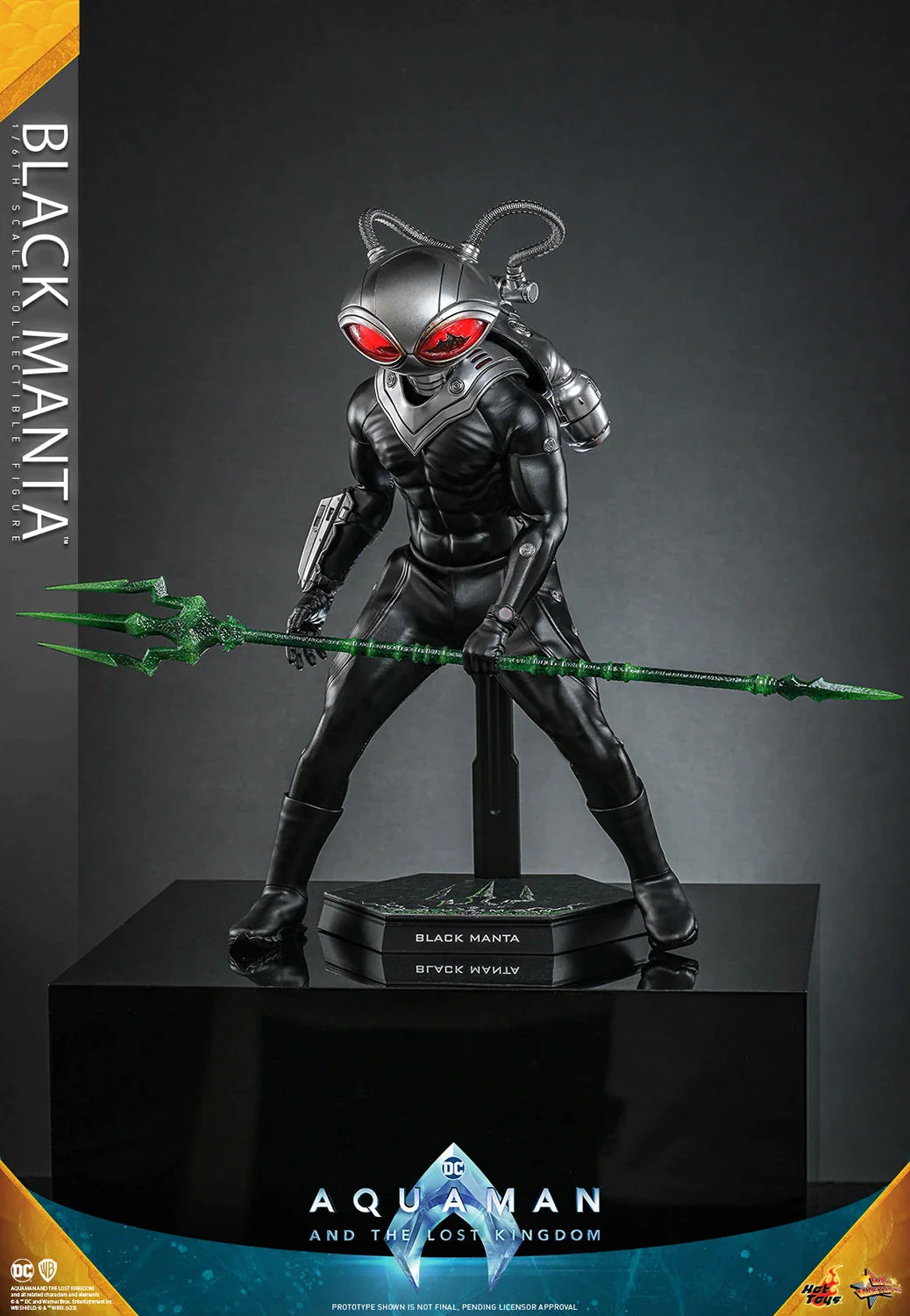 Hot Toys Movie Masterpiece Series: DC Aquaman El Reino Perdido - Black Manta Escala 1/6 Preventa