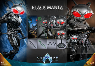 Hot Toys Movie Masterpiece Series: DC Aquaman El Reino Perdido - Black Manta Escala 1/6 Preventa