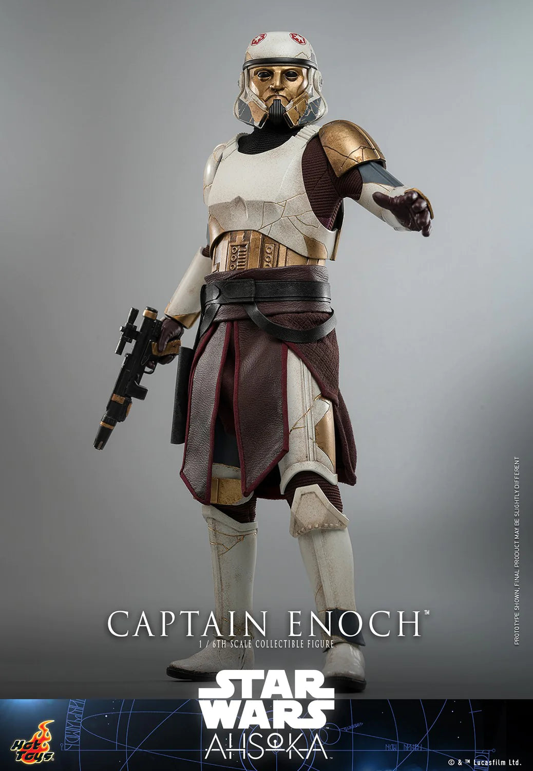 Hot Toys Television Masterpiece Series: Star Wars Ahsoka - Capitan Enoch Escala 1/6 Preventa