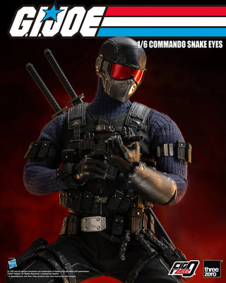 Threezero Figzero: G.I Joe - Comando Snake Eyes Escala 1/6 Preventa