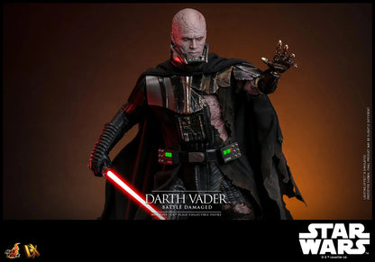 Hot Toys DX Series: Star Wars - Darth Vader En Batalla Con Luz Led Escala 1/6 Preventa