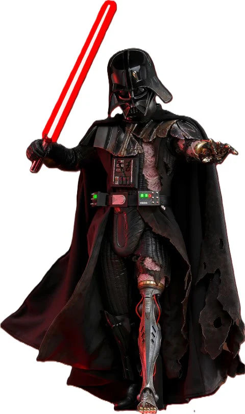 Hot Toys DX Series: Star Wars - Darth Vader En Batalla Con Luz Led Escala 1/6 Preventa