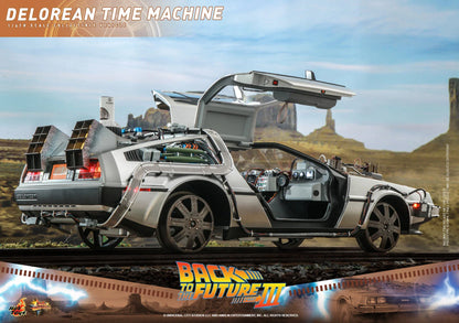 Hot Toys Movie Masterpiece Series: Volver Al Futuro Parte III - Maquina Del Tiempo Delorean Escala 1/6 Preventa