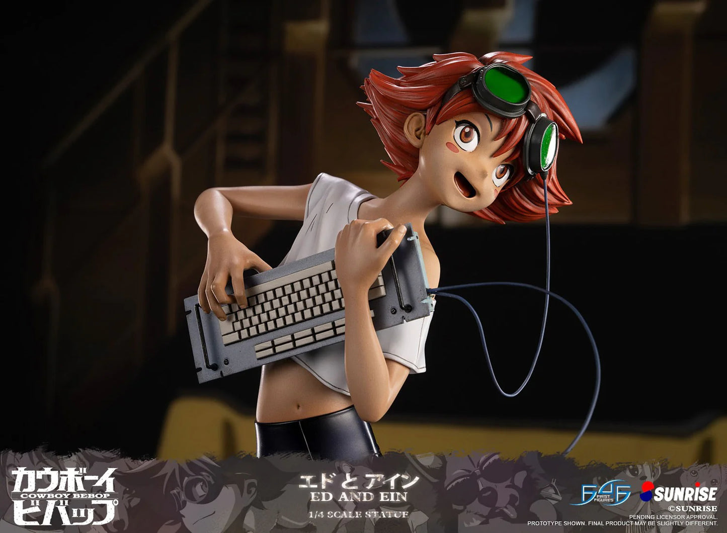 First 4 Figures: Cowboy Bebop - Ed y Ein Escala 1/8 Preventa