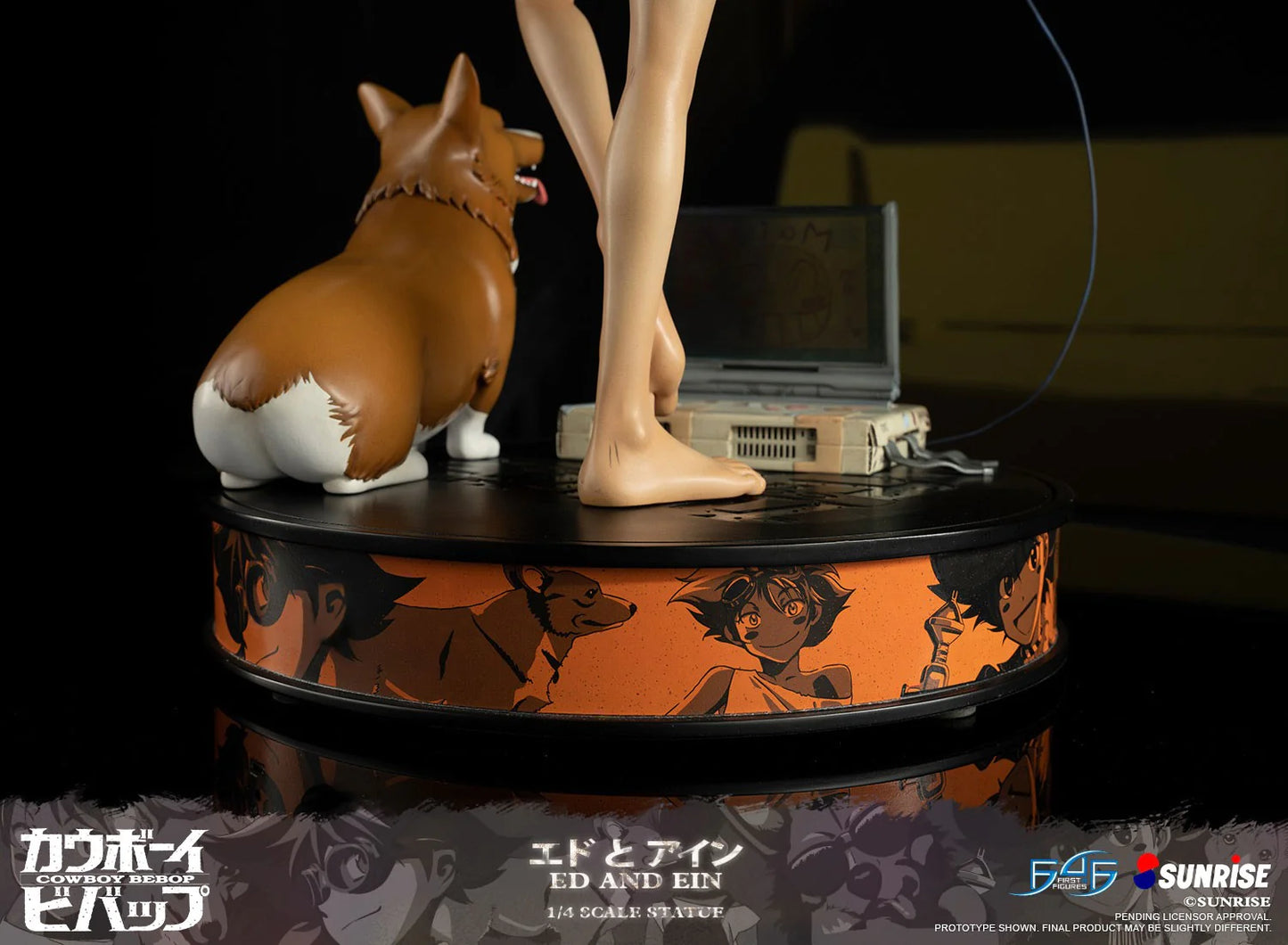 First 4 Figures: Cowboy Bebop - Ed y Ein Escala 1/8 Preventa