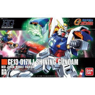 Bandai Hobby Gunpla High Grade Model Kit: Mobile Fighter G Gundam - Shining Escala 1/144 Kit De Plastico