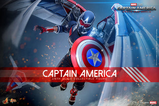 Hot Toys Movie Masterpiece Series: Marvel Capitan America Brave New World - Capitan America Escala 1/6 Preventa