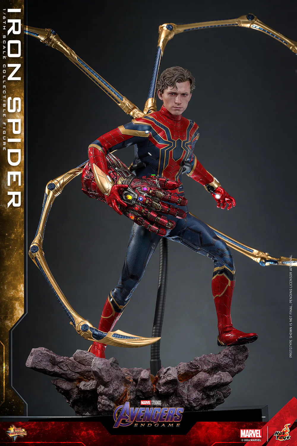 Hot Toys Movie Masterpiece Series: Marvel Avengers Endgame - Iron Spider Escala 1/6 Preventa