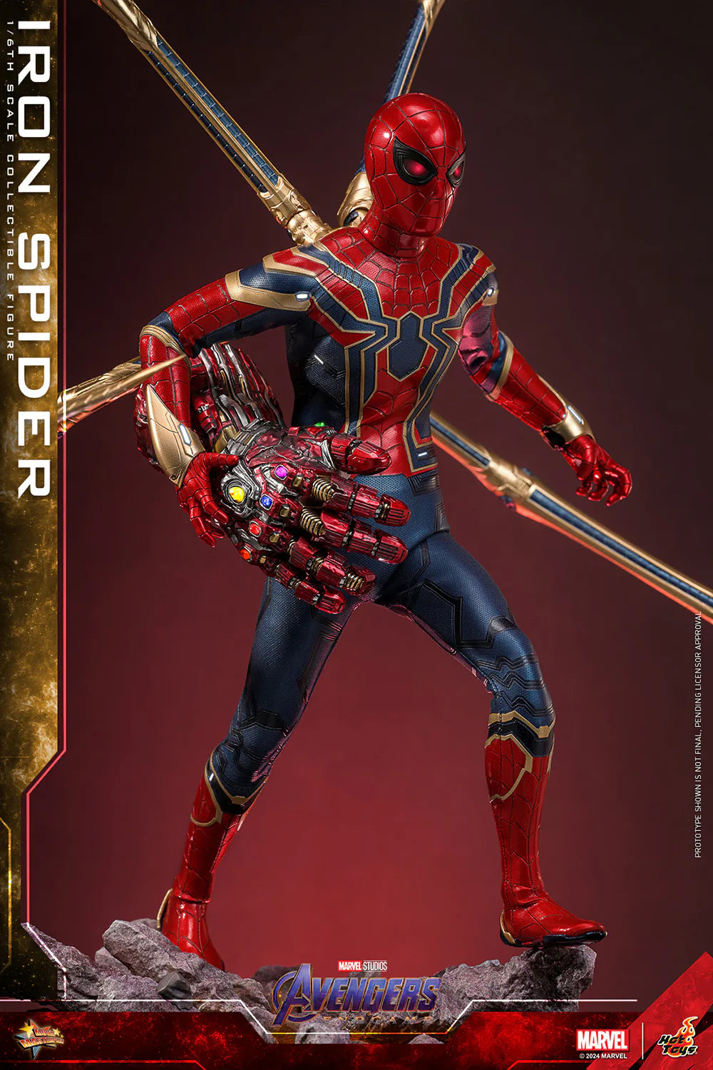 Hot Toys Movie Masterpiece Series: Marvel Avengers Endgame - Iron Spider Escala 1/6 Preventa