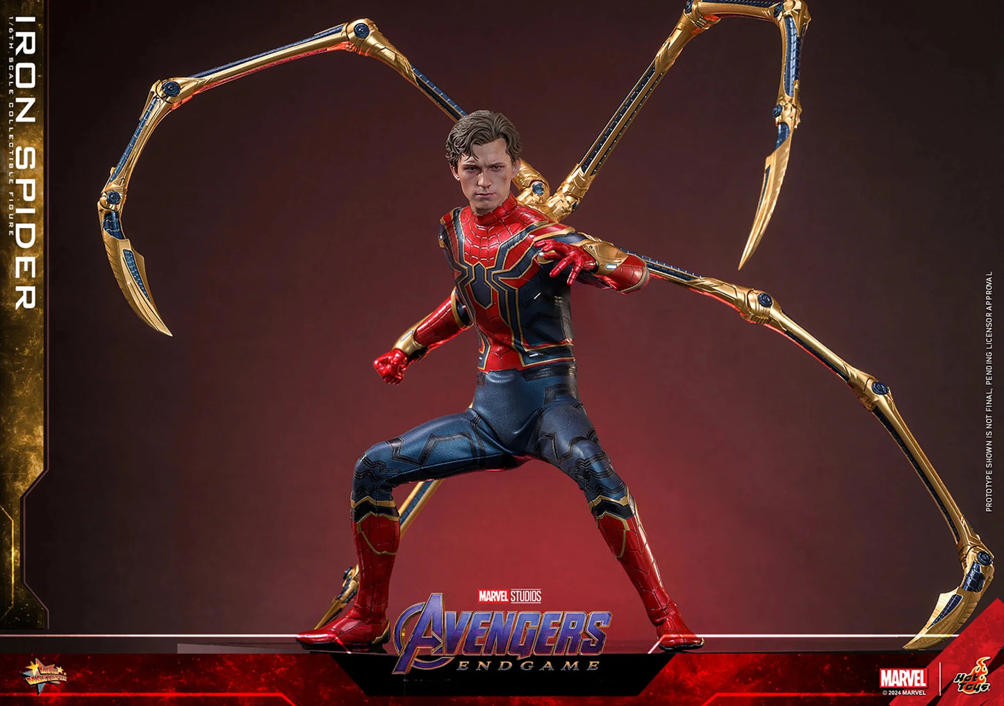 Hot Toys Movie Masterpiece Series: Marvel Avengers Endgame - Iron Spider Escala 1/6 Preventa