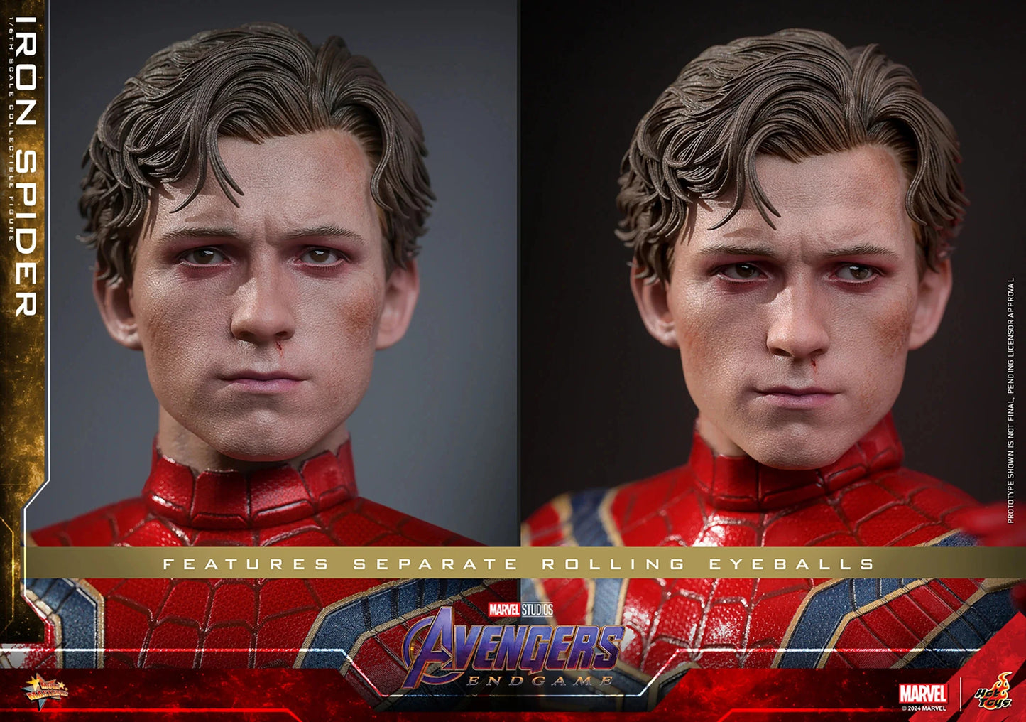 Hot Toys Movie Masterpiece Series: Marvel Avengers Endgame - Iron Spider Escala 1/6 Preventa