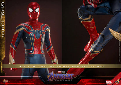 Hot Toys Movie Masterpiece Series: Marvel Avengers Endgame - Iron Spider Escala 1/6 Preventa