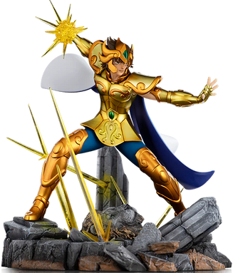 IRON Studios: Saint Seiya - Aioria de Leo Escala De Arte 1/10 Preventa