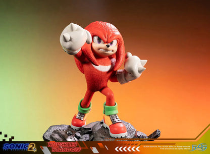 First 4 Figures: Sonic the Hedgehog 2 - Knuckles Standoff Estandar 11 Pulgadas Preventa