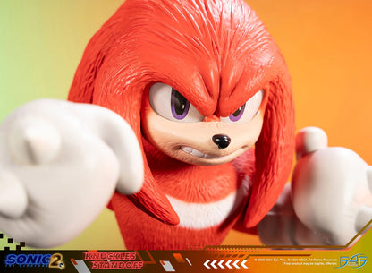 First 4 Figures: Sonic the Hedgehog 2 - Knuckles Standoff Estandar 11 Pulgadas Preventa