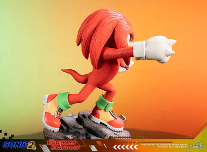 First 4 Figures: Sonic the Hedgehog 2 - Knuckles Standoff Estandar 11 Pulgadas Preventa