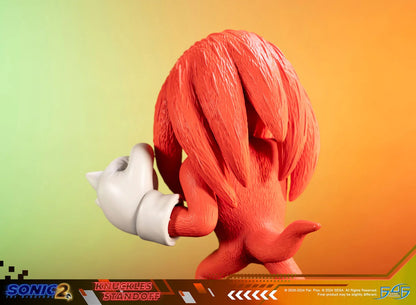 First 4 Figures: Sonic the Hedgehog 2 - Knuckles Standoff Estandar 11 Pulgadas Preventa